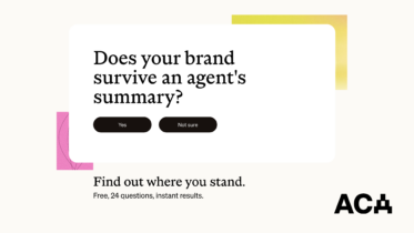Is jouw webshop klaar voor agentic commerce? Ontdek het met de ACMI
